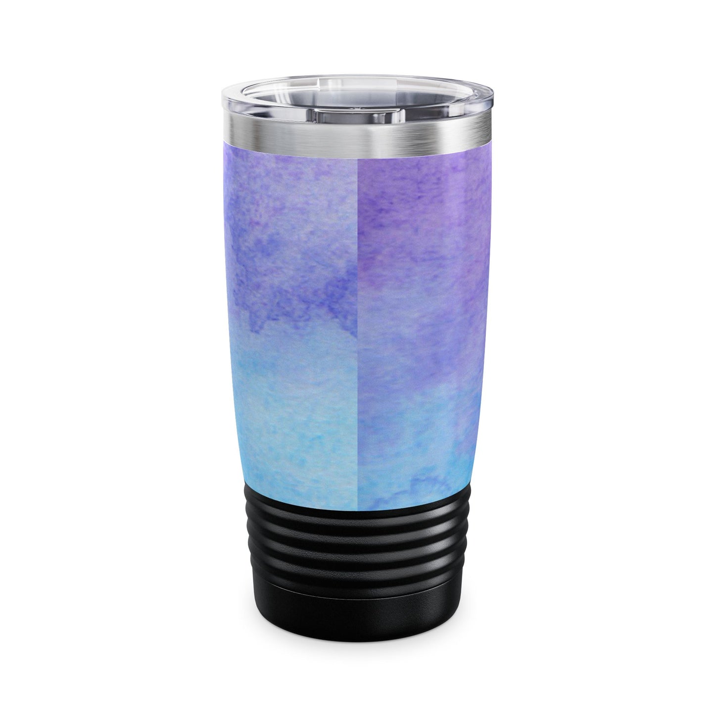 Birth Sign Star Chart Tumbler, Light Blue and Purple Travel Mug, Astrology Ringneck Tumbler Celestial 20oz, Zodiac Chart Stainless Steel Tumbler.