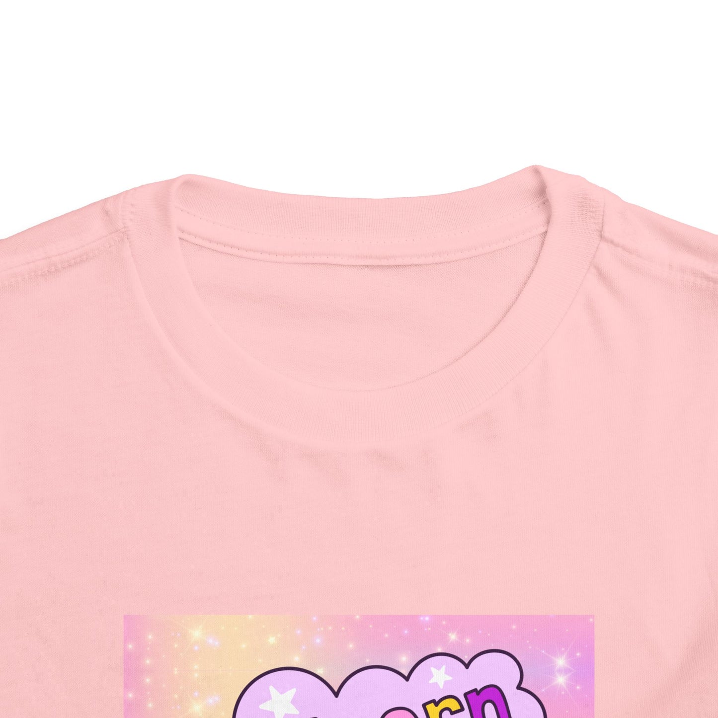 Toddler Unicorn T-Shirt Baby, Unicorn Kids Tee Rainbow Background, Shirt for Toddlers, Cute Toddler Unicorn Clothing, Magical Unicorn Toddler Apparel.