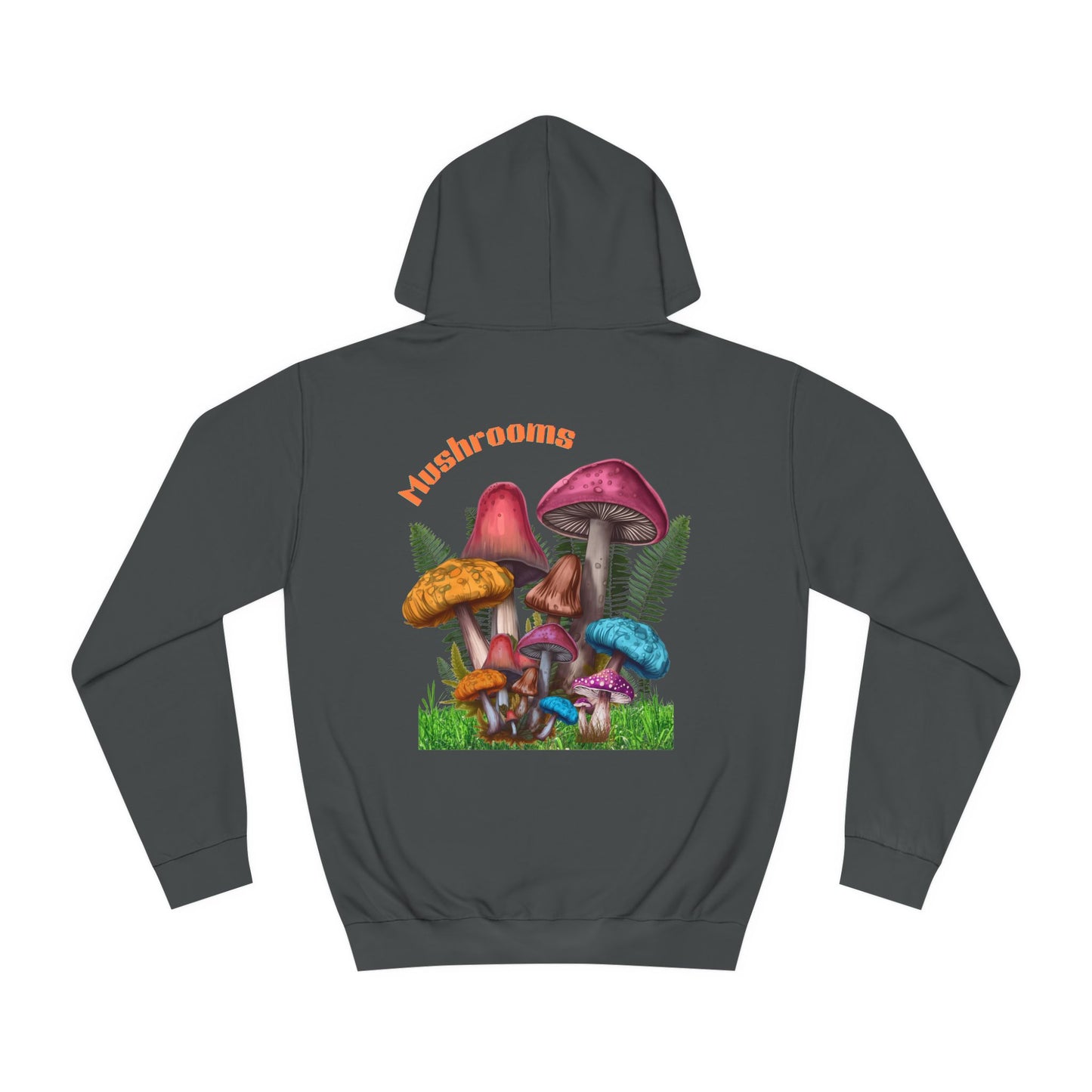 70s Trippy Mushroom Sweatshirt, Psychedelic Mushroom Pullover Sweatshirt, Retro Mushroom Sweatshirt, Colorful Hippie Style Sweatshirt.