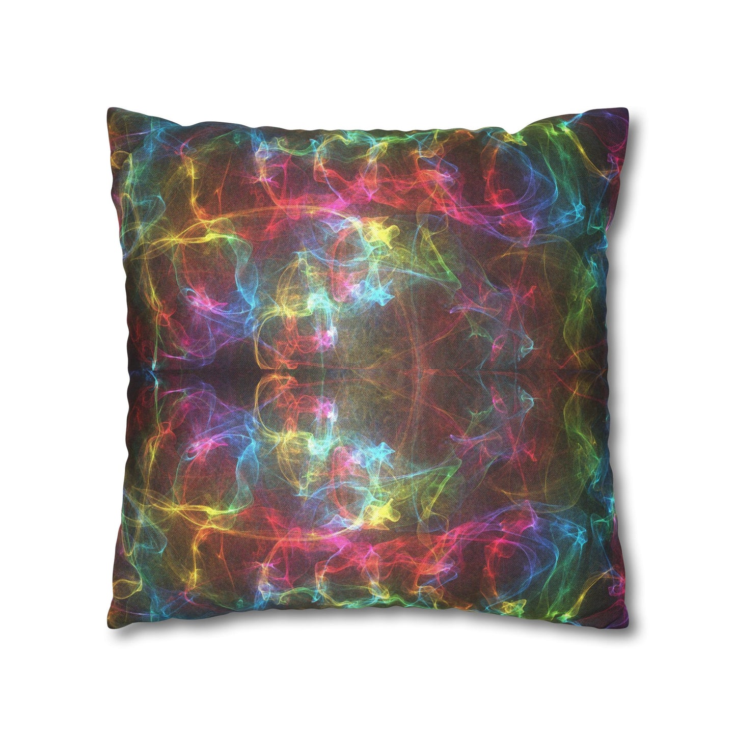 Rainbow Pillows, Rainbow Design Pillows, Black and Rainbow Pillowcases, Colorful Throw Pillows, Rainbow Decorative pillows, Rainbow lovers' gift,