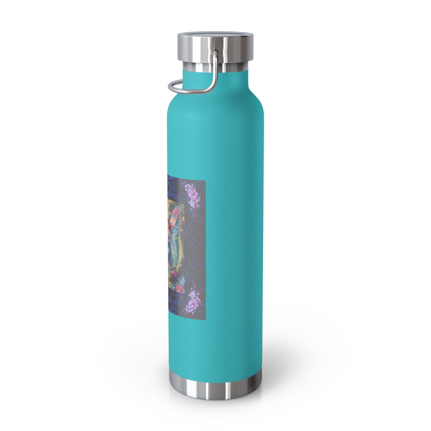 Fairies Bottle 22oz, Fairies' Drinking Bottle, Drinking Bottle for School, Copper Vacuum Insulated Bottle, Hot and Cold Beverage Bottle, Eco-Friendly Fairies' Bottle, 22oz