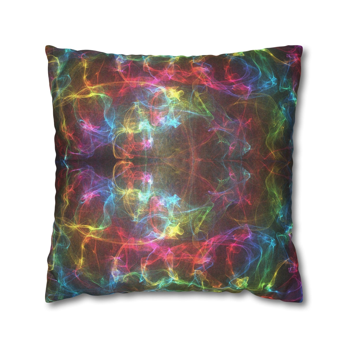 Rainbow Pillows, Rainbow Design Pillows, Black and Rainbow Pillowcases, Colorful Throw Pillows, Rainbow Decorative pillows, Rainbow lovers' gift,