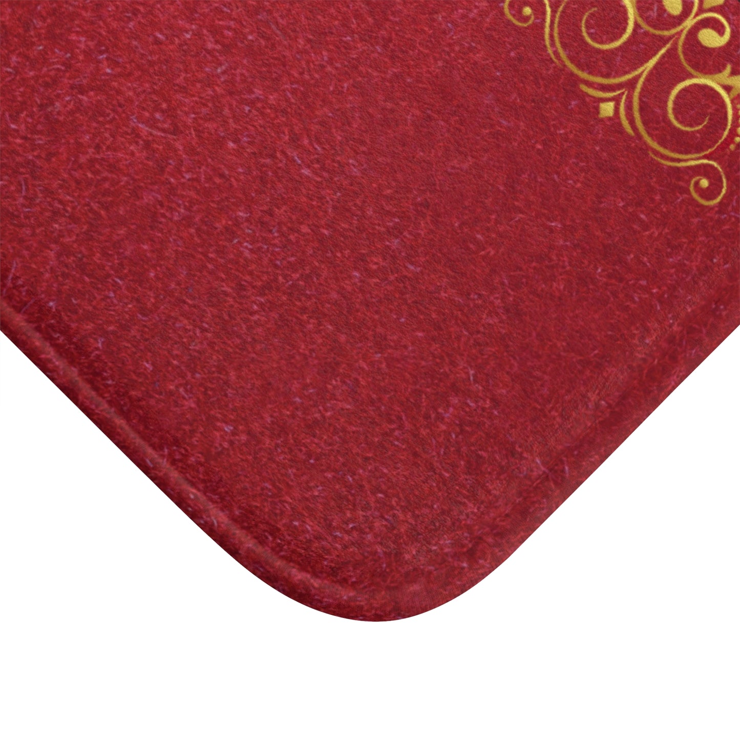 Chinese Dragon Bathmat, Red and Gold Bathroom, Mat Dragon-Themed Bathmat, Luxury Asian Bathroom Decor, Elegant Red and Gold Mat, Chinese Culture Bathroom Decor.