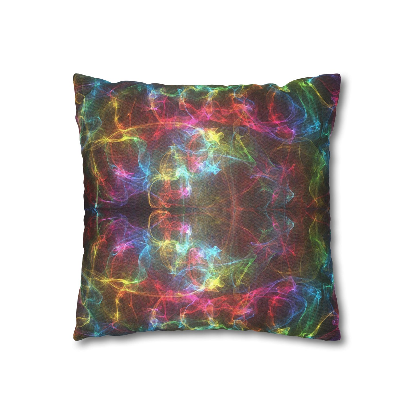 Rainbow Pillows, Rainbow Design Pillows, Black and Rainbow Pillowcases, Colorful Throw Pillows, Rainbow Decorative pillows, Rainbow lovers' gift,