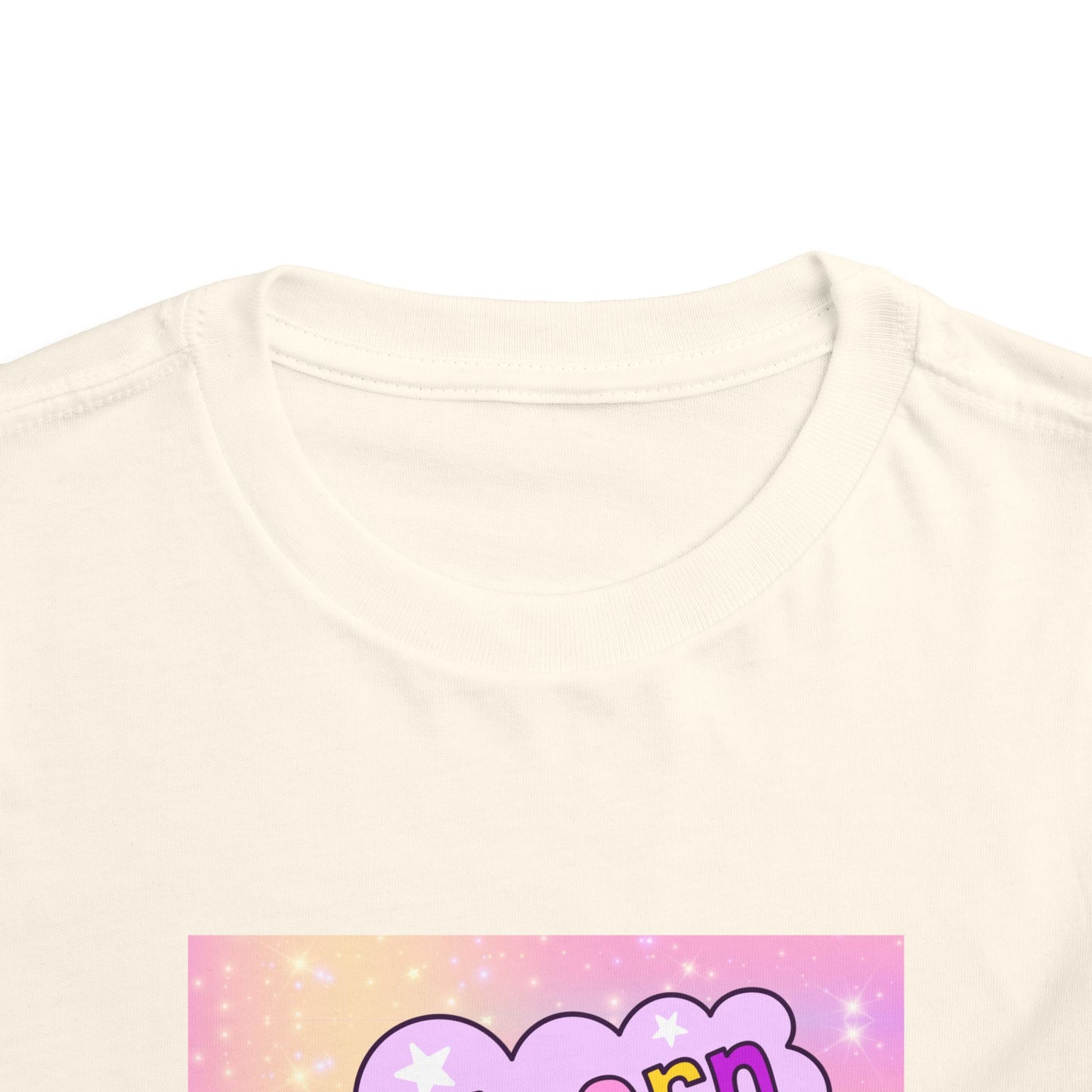 Toddler Unicorn T-Shirt Baby, Unicorn Kids Tee Rainbow Background, Shirt for Toddlers, Cute Toddler Unicorn Clothing, Magical Unicorn Toddler Apparel.