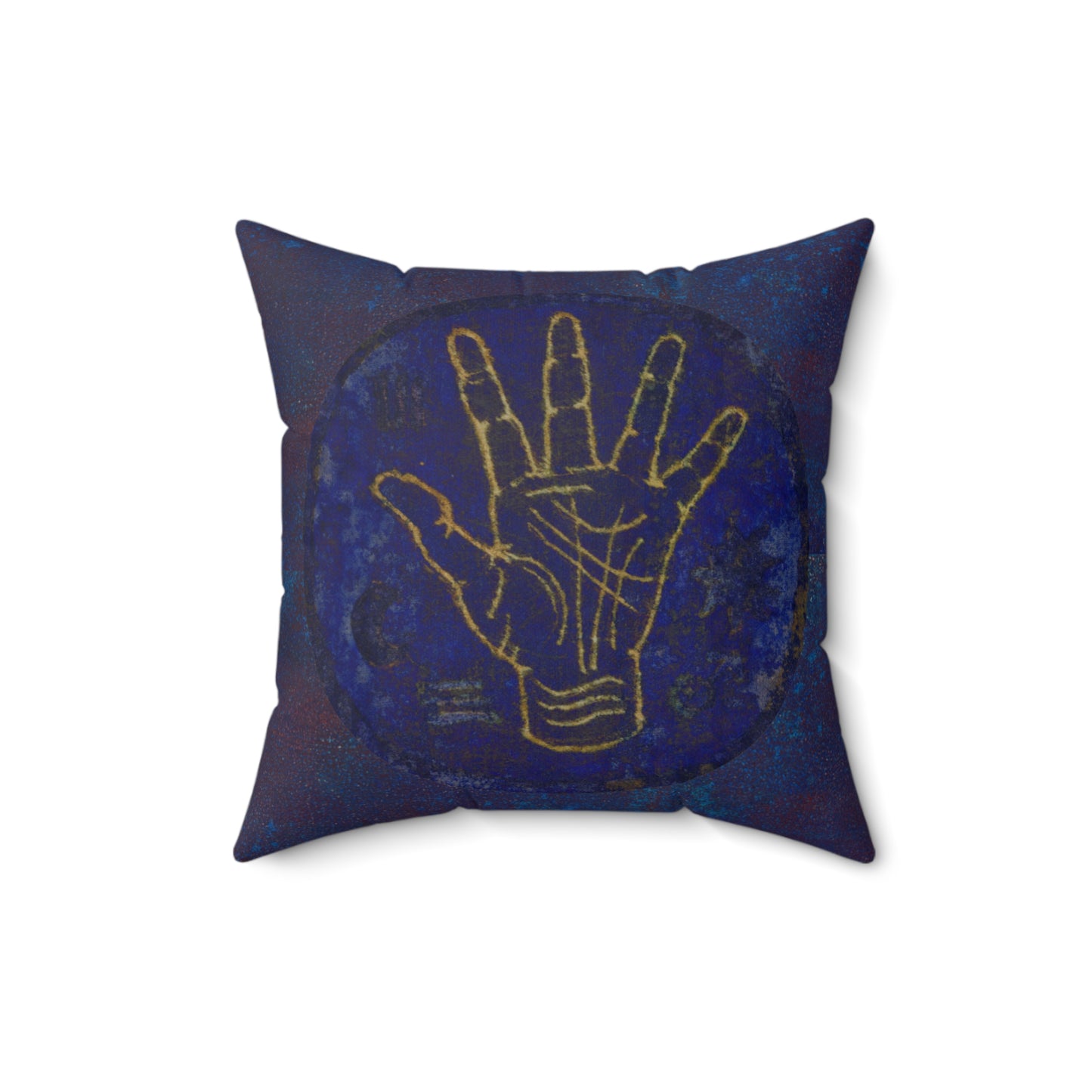 Palm Readers Pillowcase Pillow Included, Palmist reader pillow, Hand Readers Pillowcase, Astrology Pillowcase, Fortune-Telling Decorative Pillows, ChiromancySpun Polyester Square Pillow